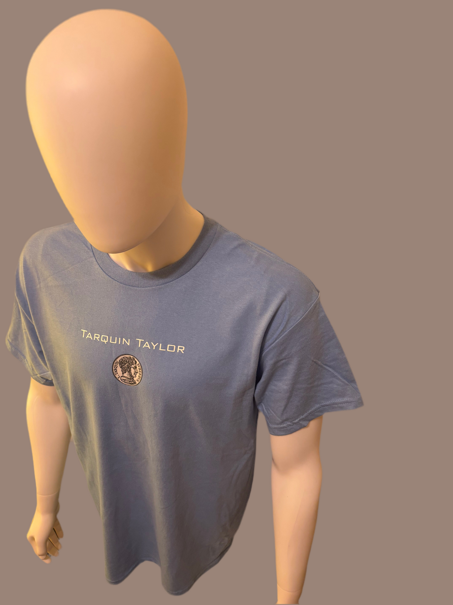 Men’s Coin Logo Tee Sky Blue
