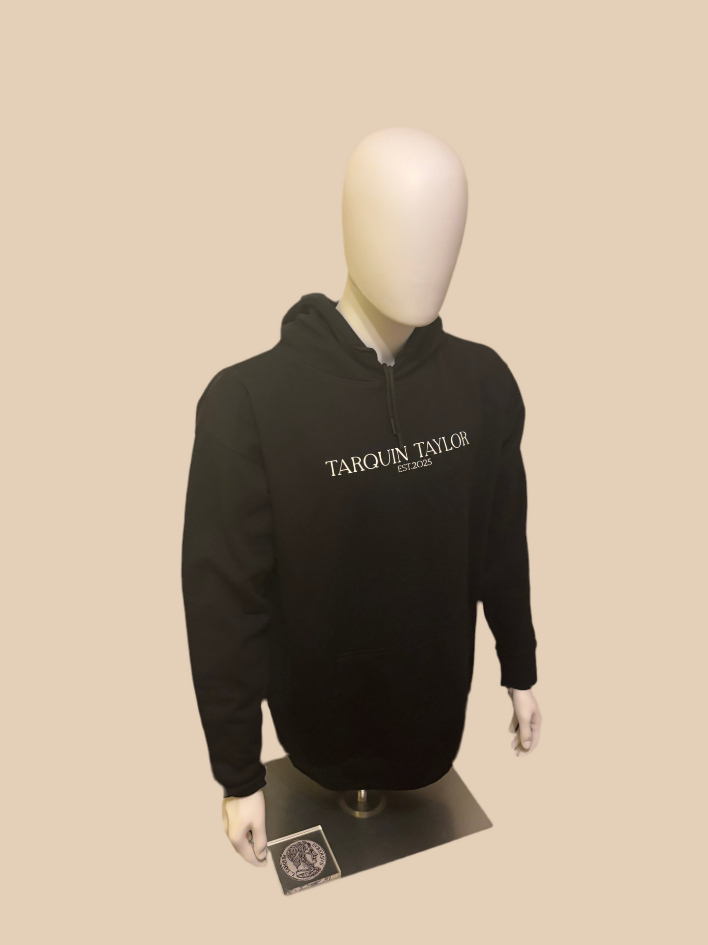 Men’s Black Est. 2025 hooded sweatshirt