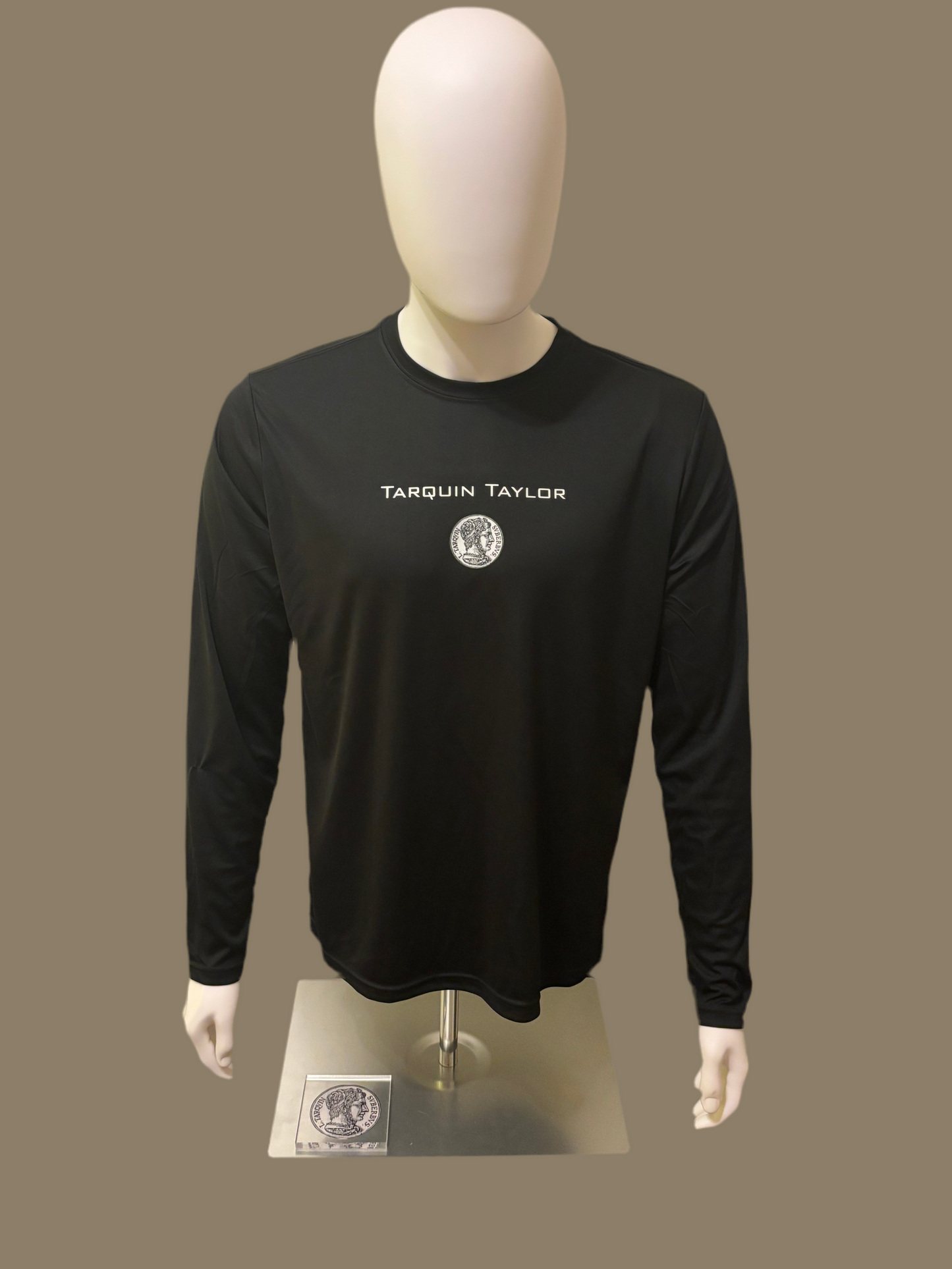 Men’s Longsleeve Coin Logo Black