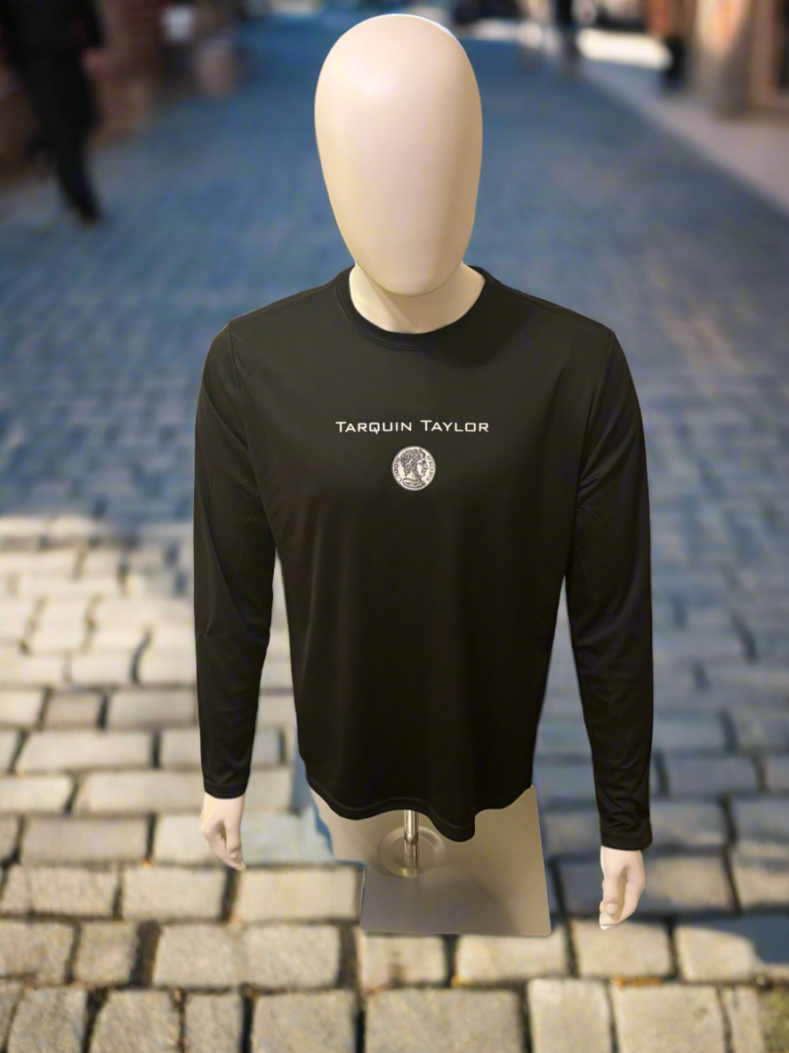 Men’s Longsleeve Coin Logo Black