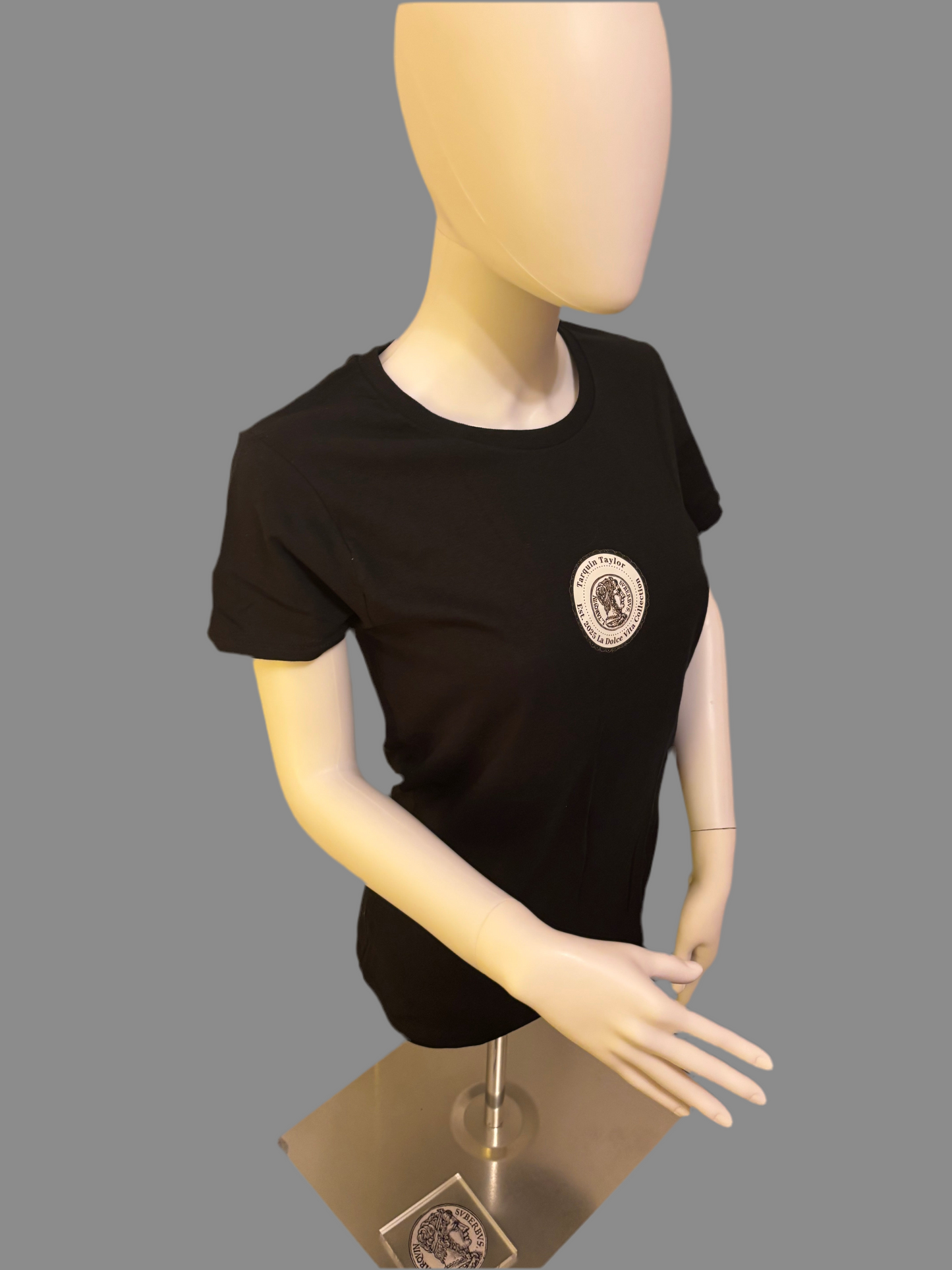 Women’s La dolce vita collection tee black