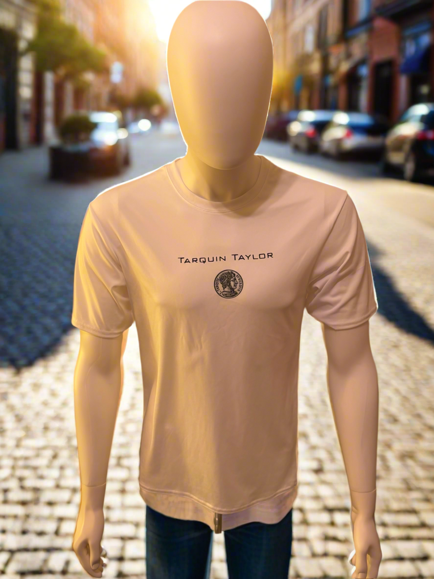 Men’s Coin Logo Tee white