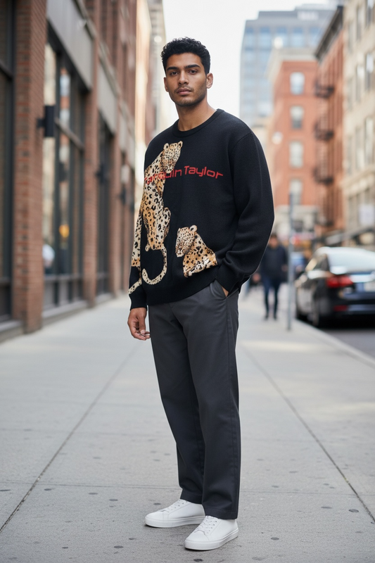 Men’s Metropolitan Jungle Jaguar Crewneck