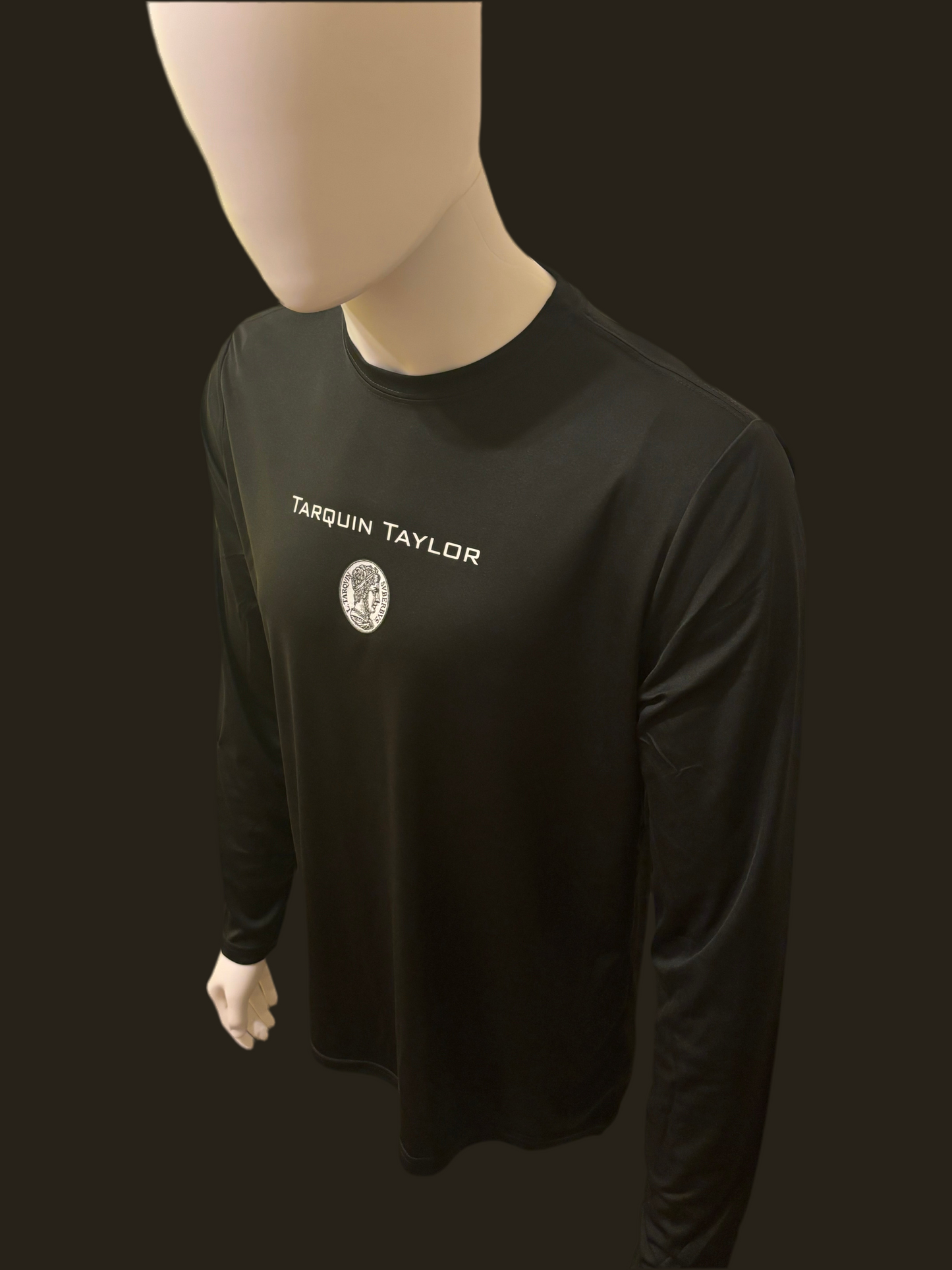 Men’s Longsleeve Coin Logo Black