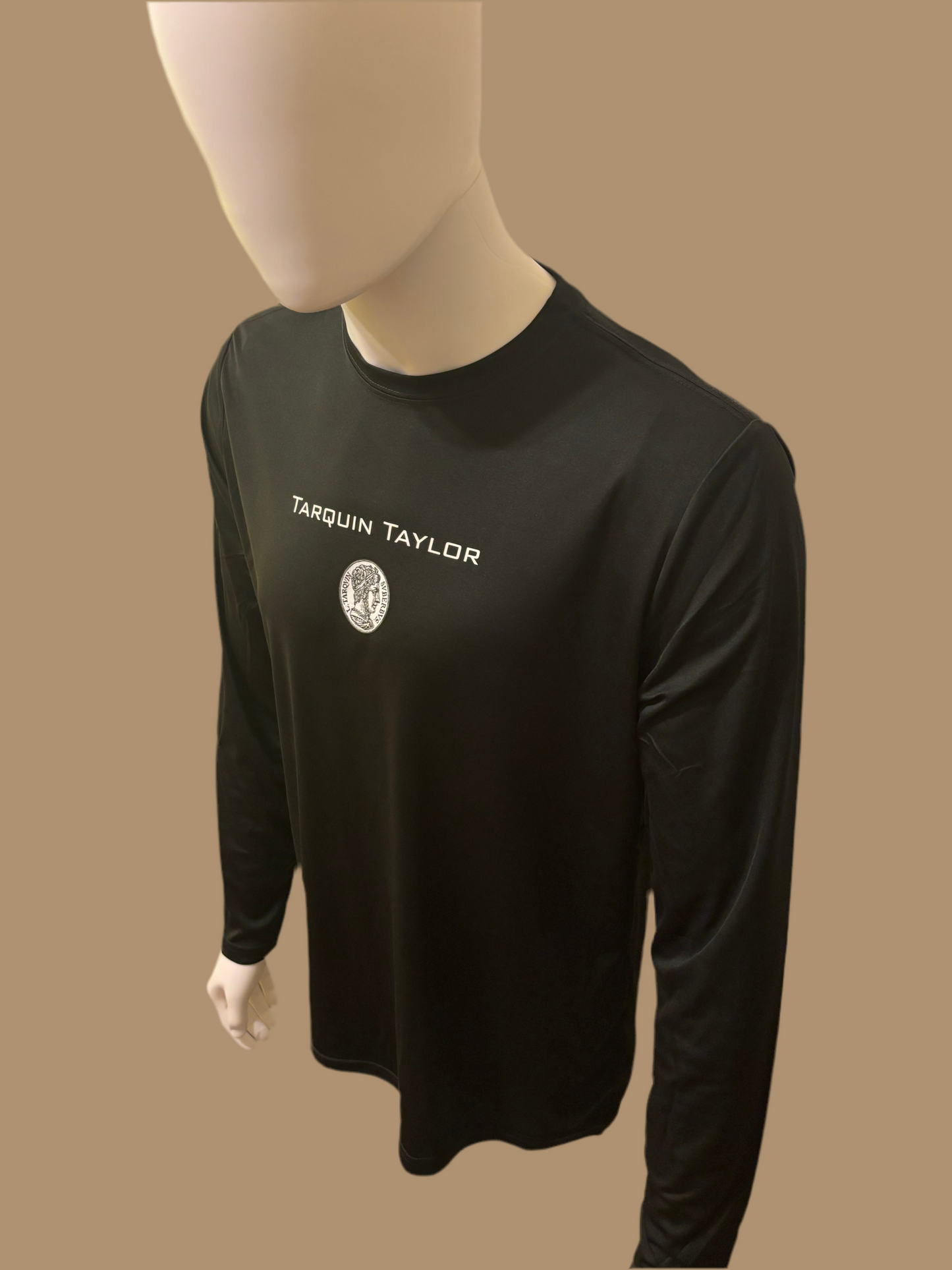 Men’s Longsleeve Coin Logo Black