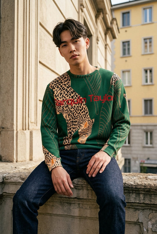 Men’s Leopard Crewneck