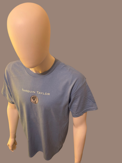 Men’s Coin Logo Tee Sky Blue