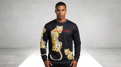 Men’s Metropolitan Jungle Jaguar Crewneck