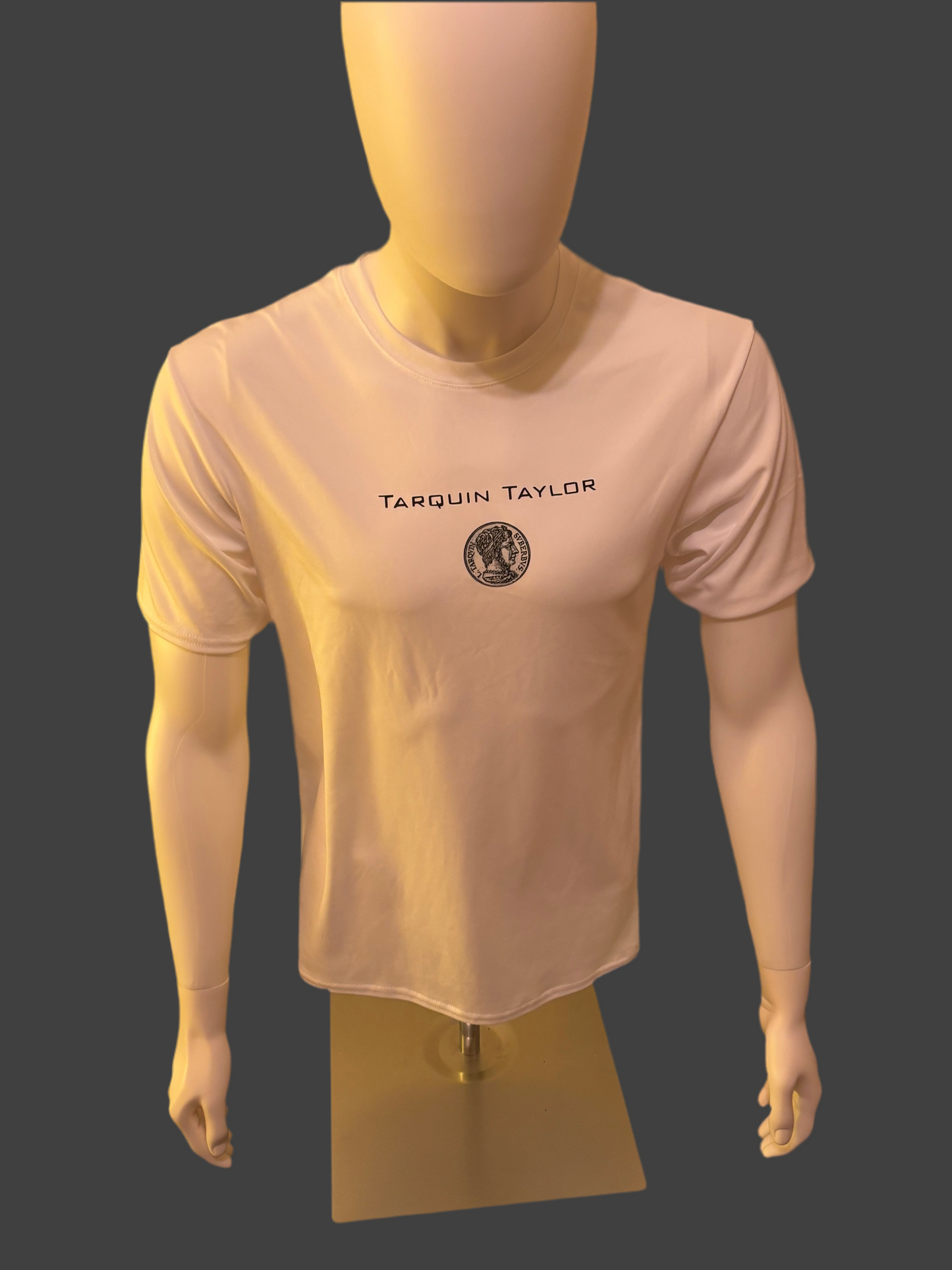 Men’s Coin Logo Tee white