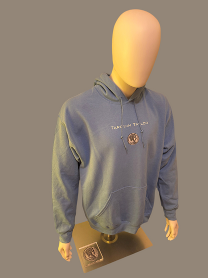 Men’s Coin Logo Hooded Sweatshirt Sky Blue