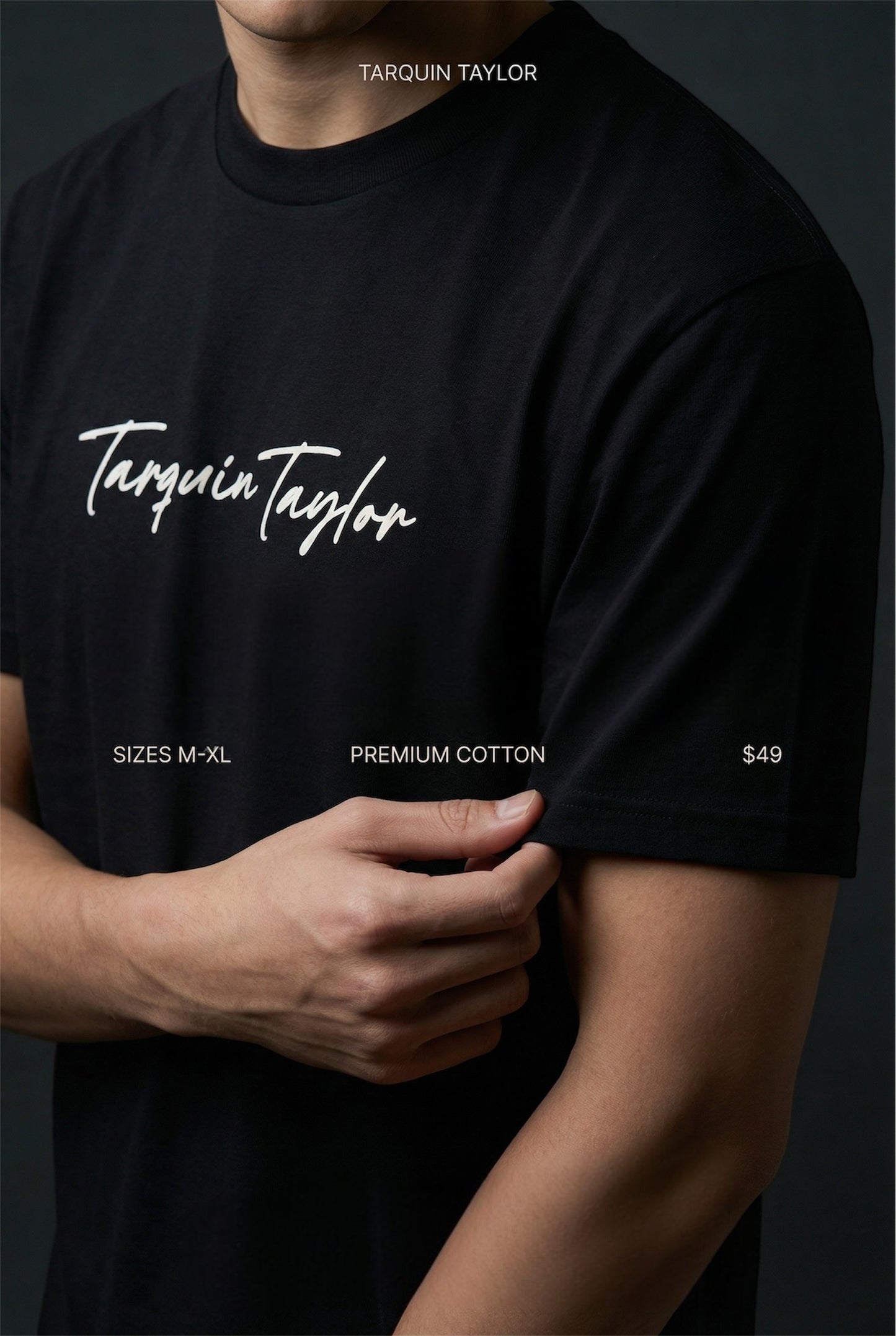 Men’s Signature Short Sleve Black