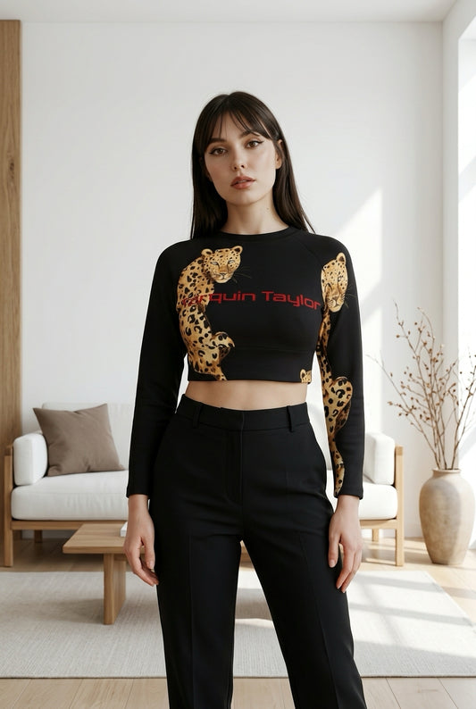 Women’s Jaguar Cropped Sweater