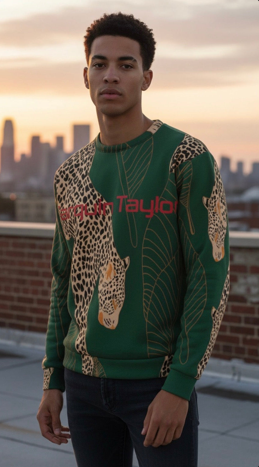Men’s Leopard Crewneck