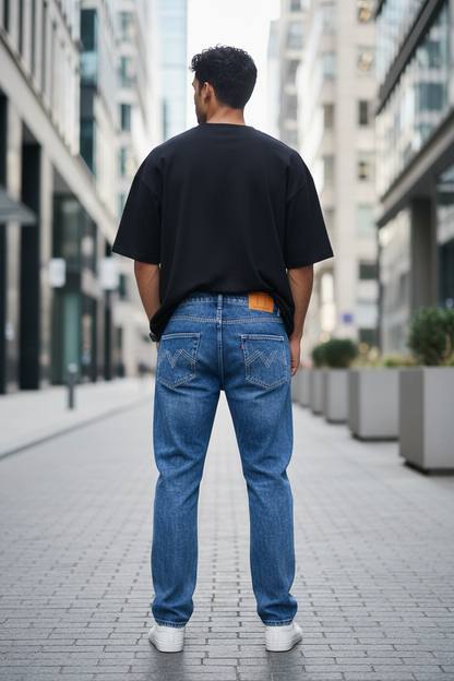 Men’s Blue Jeans Faded