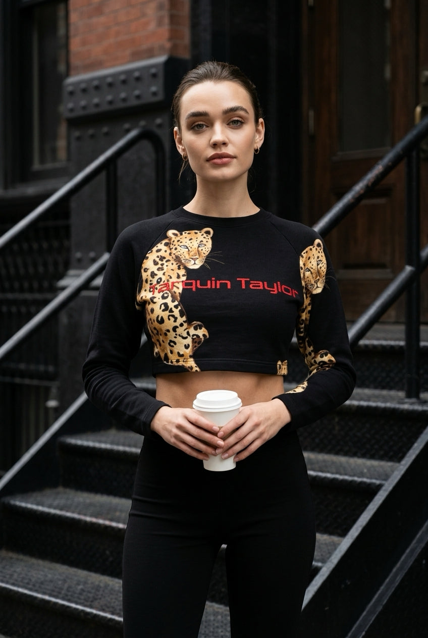Women’s Jaguar Cropped Sweater