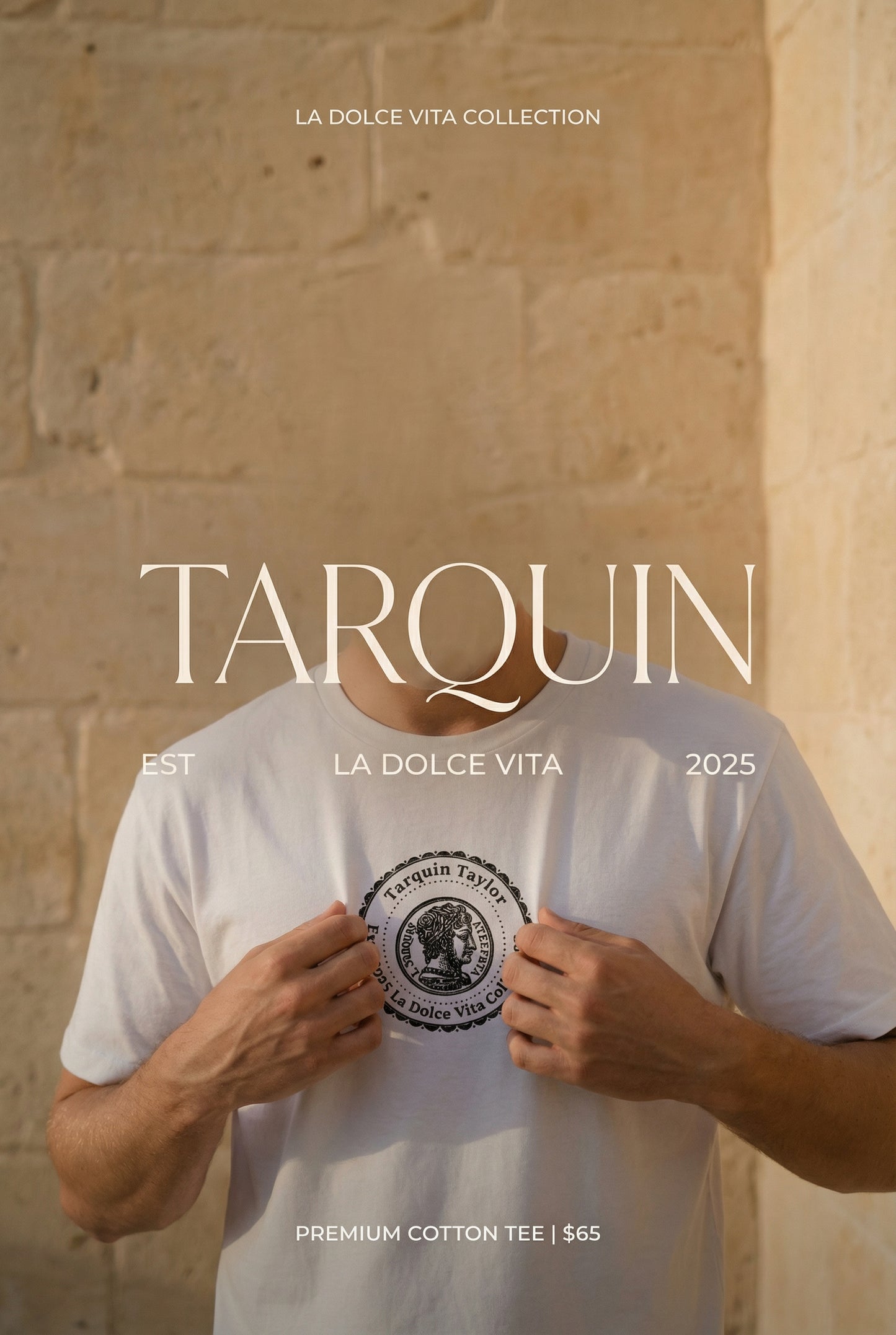 Men’s La dolce vita collection tee